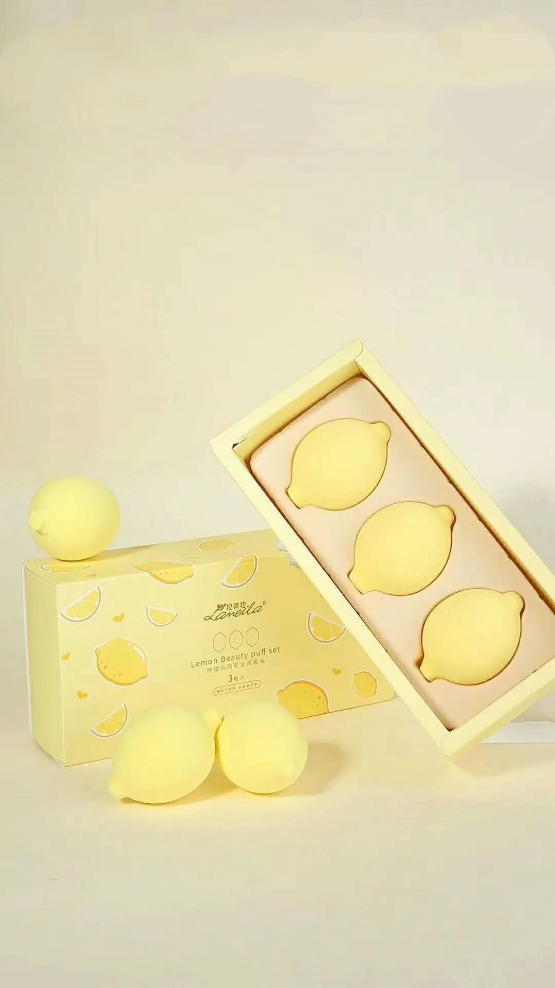Esponja de maquillaje suave y delicada, set para maquillaje en húmedo y seco
