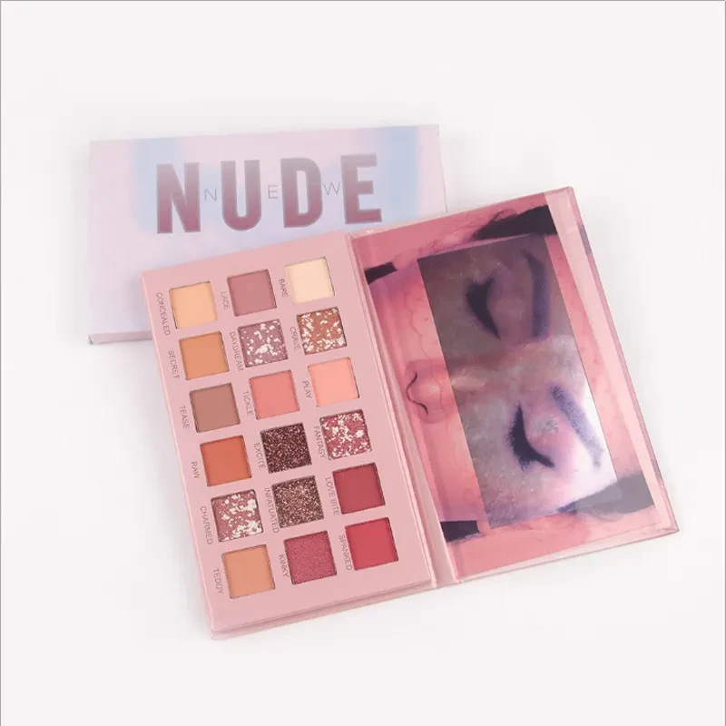 Sombra de ojos color desierto nude estilo caliente del desierto perlado