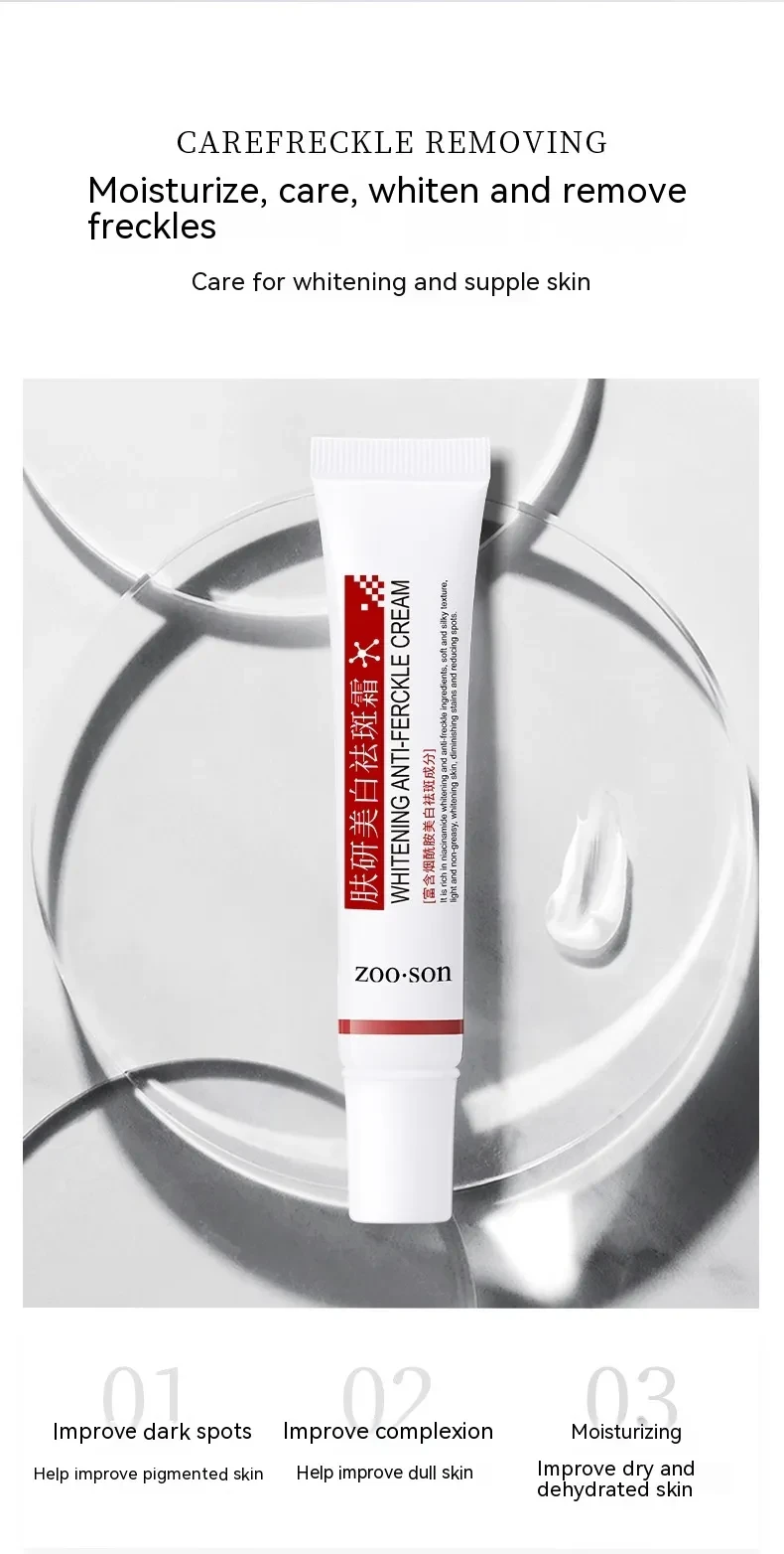 Crema blanqueadora para pecas, hidratante, iluminadora e hidratante.