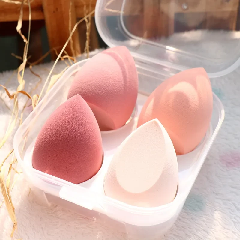 Borla de maquillaje para lavado facial húmedo y seco