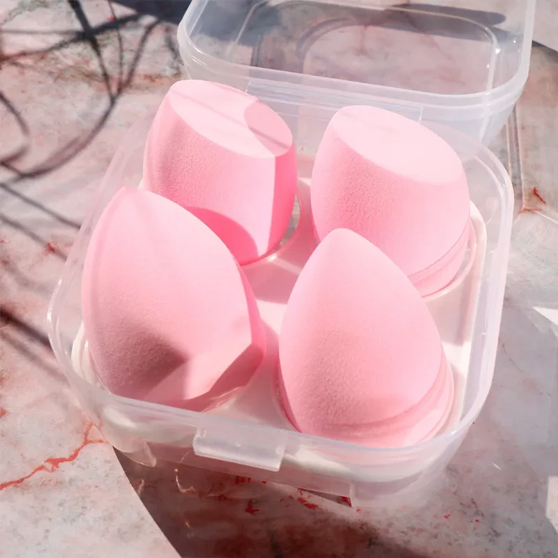 Borla de maquillaje para lavado facial húmedo y seco