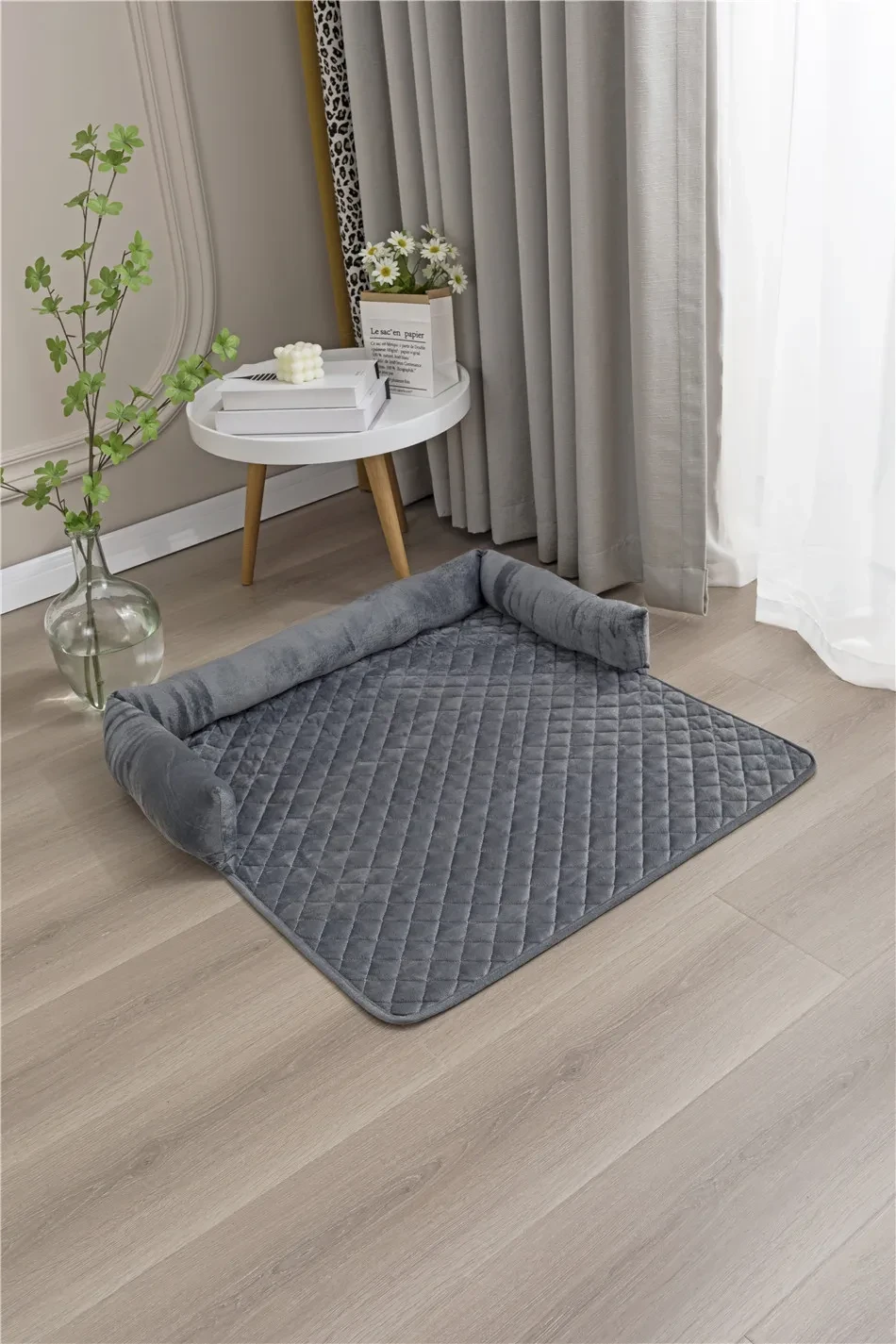 Sofá cama para perros grandes, cojín cálido para gatos, tapete protector de muebles, sofá para perros