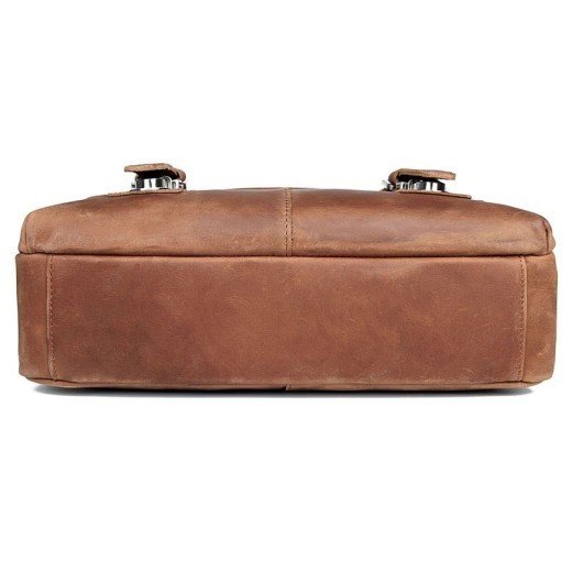 Bolso bandolera de cuero vintage para hombre