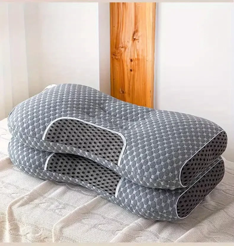 2 almohadas cervicales ergonómicas para aliviar el dolor de cuello