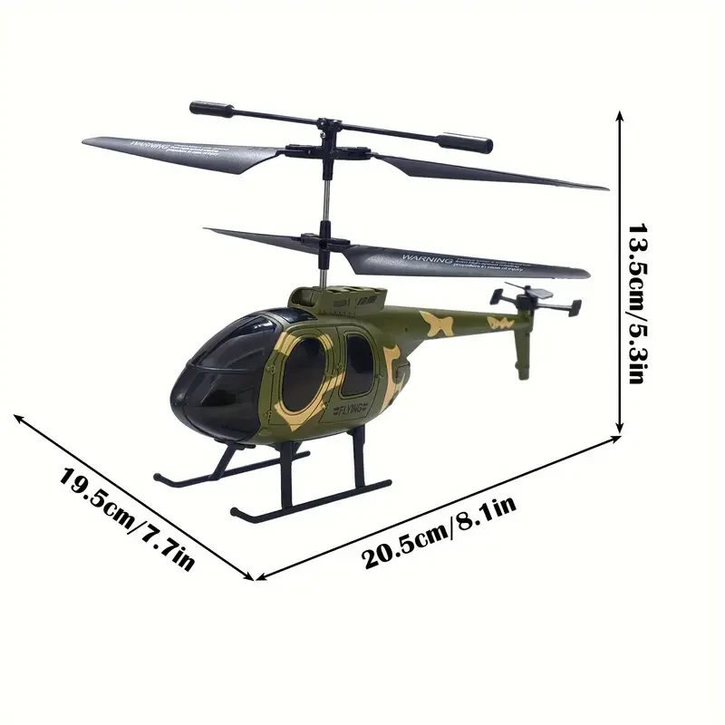 Helicóptero teledirigido profesional de 6 canales con carga USB