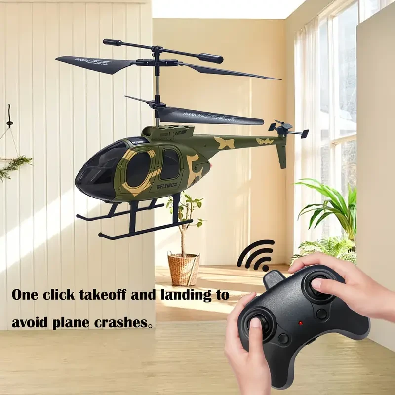Helicóptero teledirigido profesional de 6 canales con carga USB
