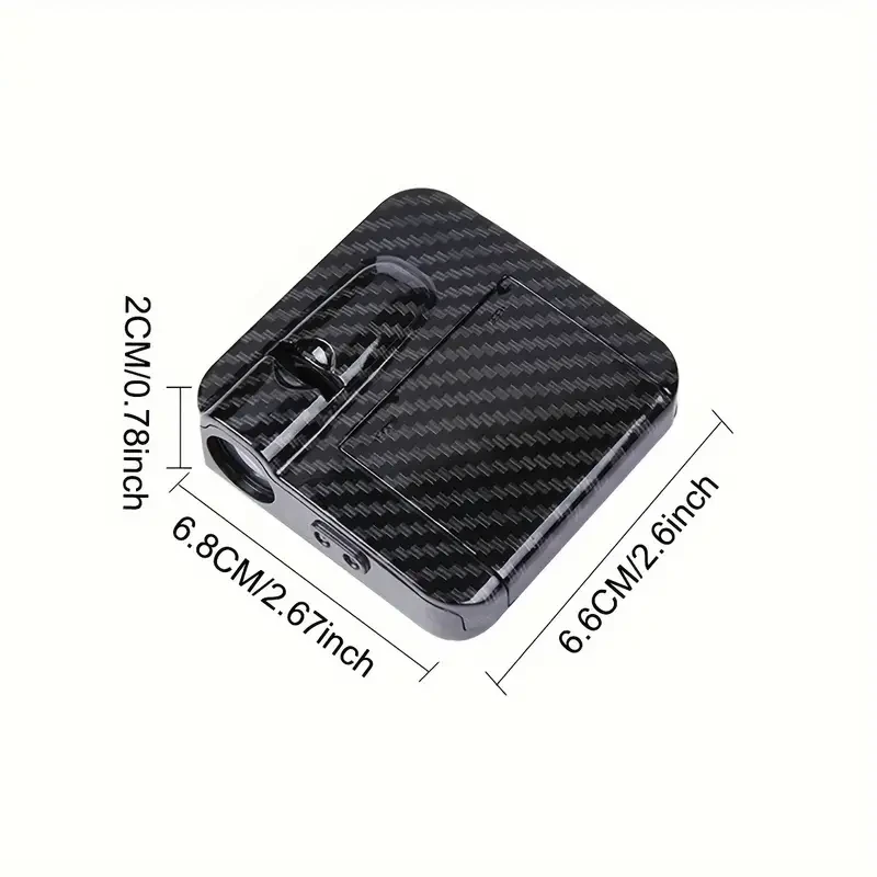 Proyector de logotipos inalámbrico inteligente para puerta de coche: lámpara láser HD de bienvenida con alas de ángel