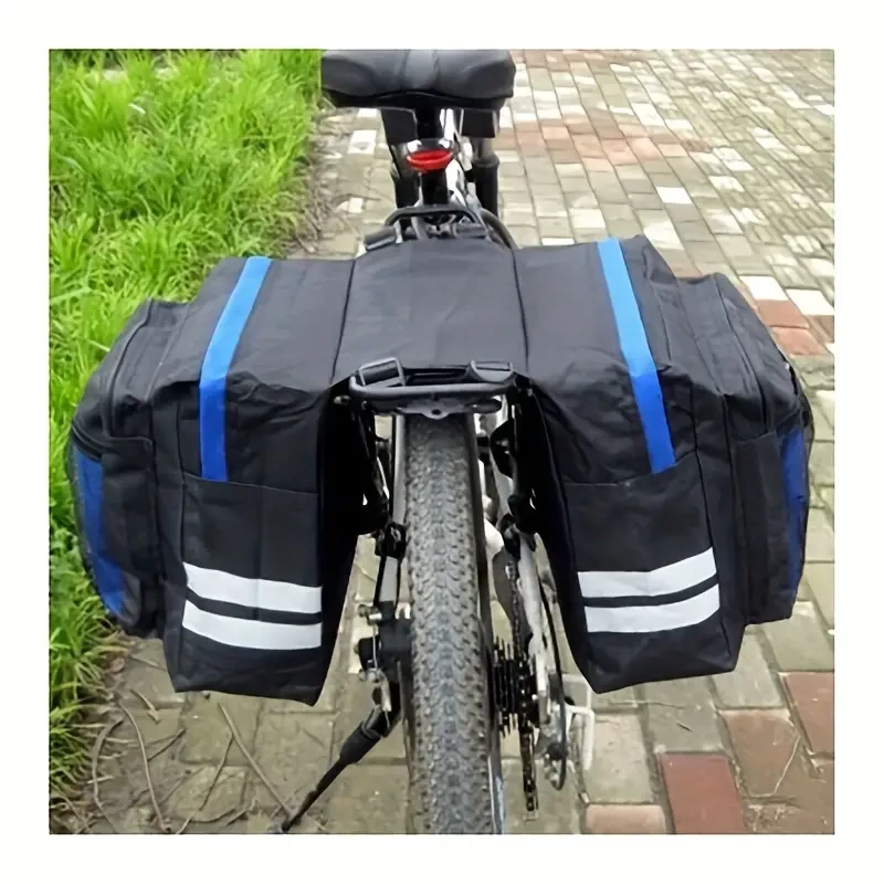 Bolsa para sillín de bicicleta - Bolsa para portaequipajes trasero de bicicleta