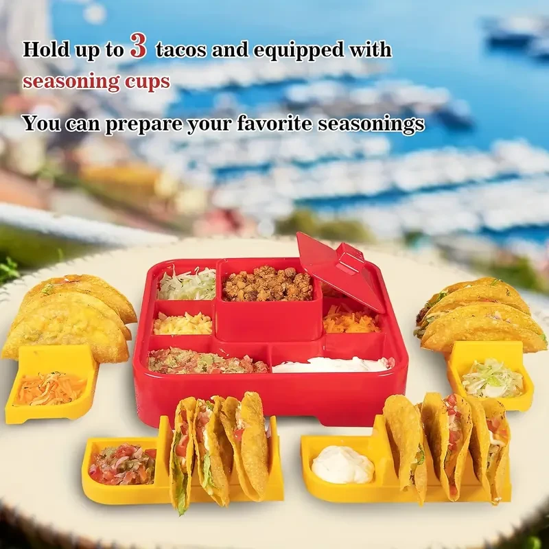 Juego de servir Taco Bar