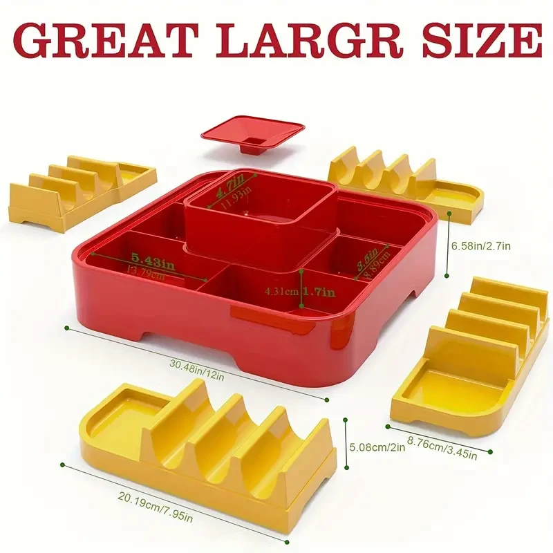 Juego de servir Taco Bar