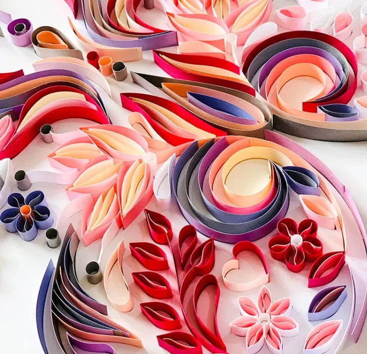Paquete de material para ilustración de filigrana de mariposas de 20 pulgadas