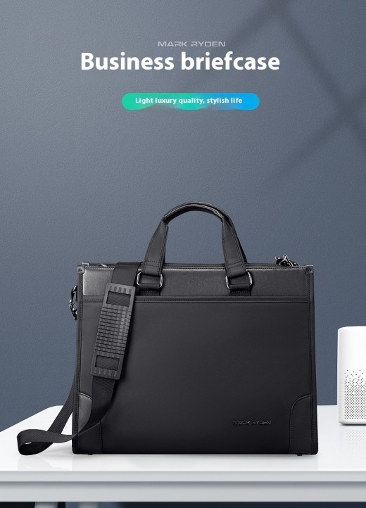Maletín para computadora portátil de negocios para hombre