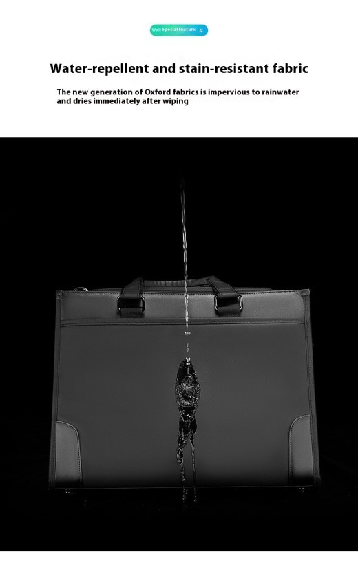 Maletín para computadora portátil de negocios para hombre