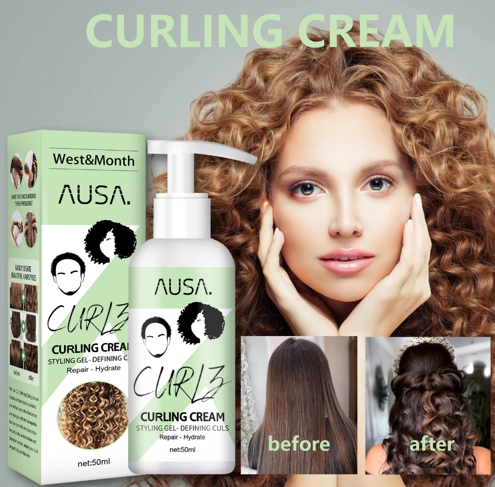Crema para rizar el cabello de 50 ml