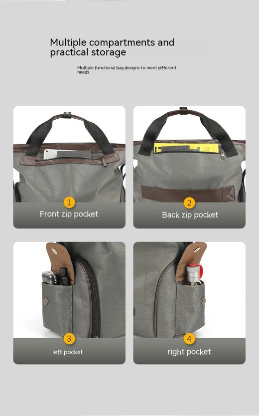 Bolsa de viaje portátil, ligera e impermeable