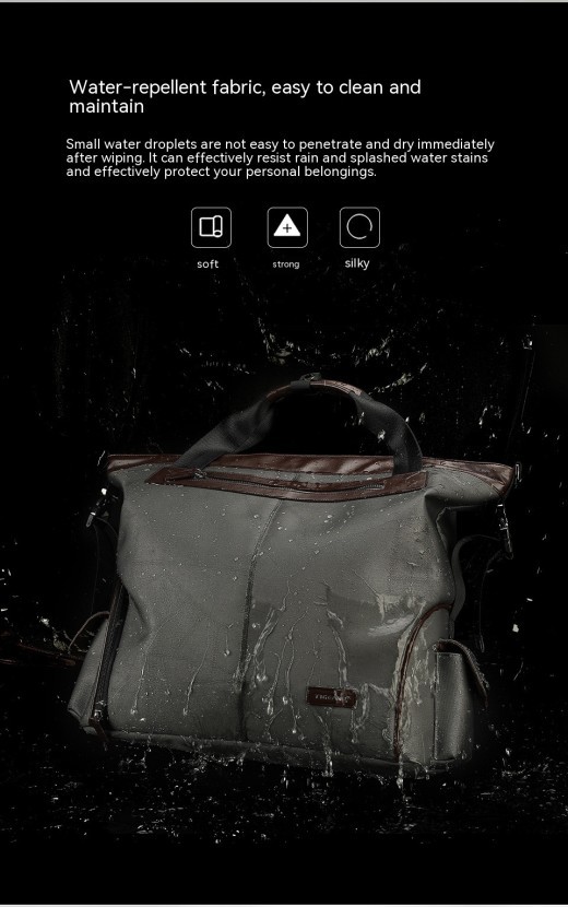 Bolsa de viaje portátil, ligera e impermeable