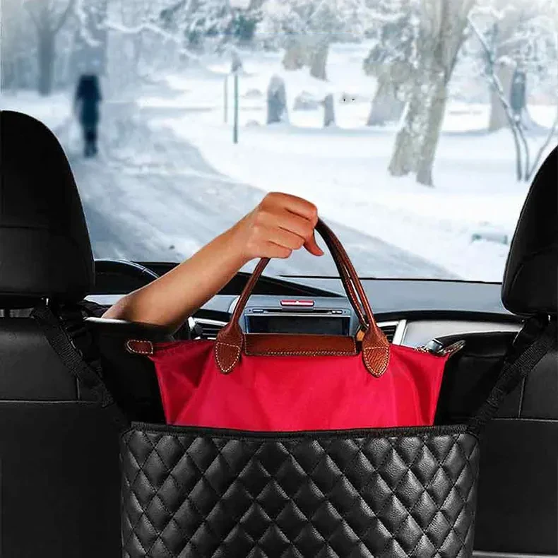 Porta bolsos para coche