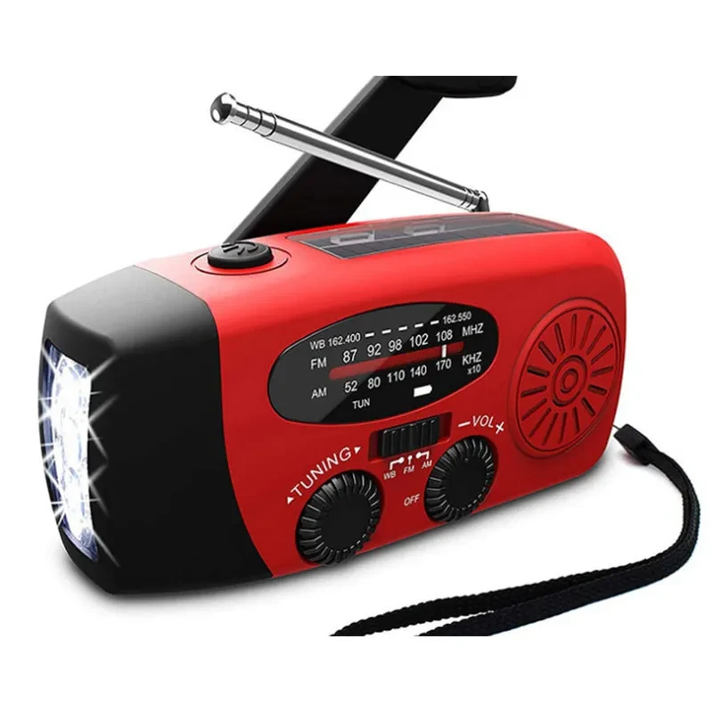 Radio y linterna