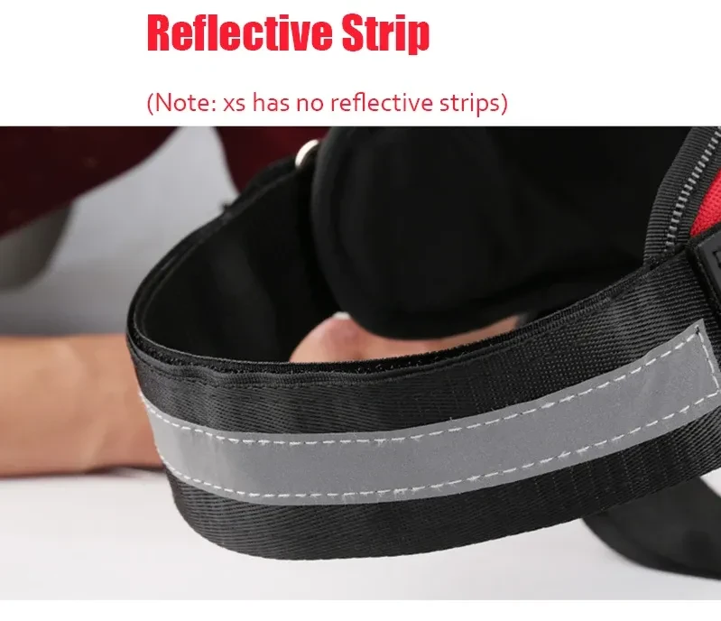 Arnés reflectante transpirable personalizado para perros