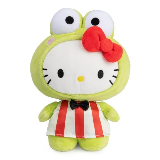 Disfraz de Hello Kitty X Keroppi de peluche grande