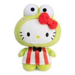 Disfraz de Hello Kitty X Keroppi de peluche grande