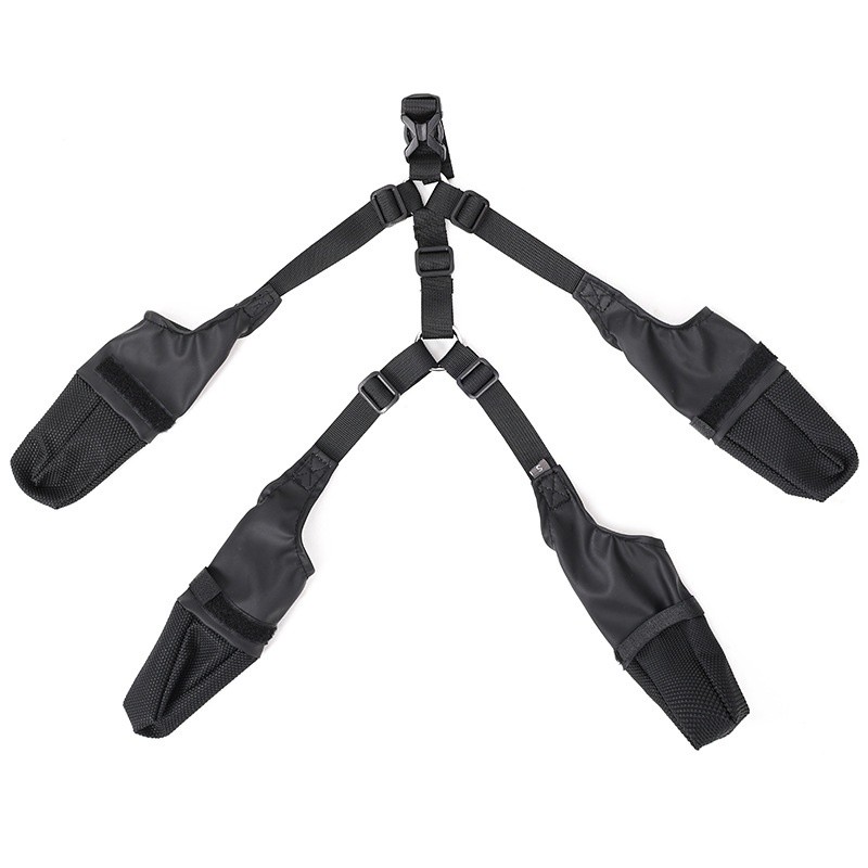 Zapatos impermeables para perros, botas ajustables para perros, zapatos transpirables para mascotas para caminar al aire libre, zapatos franceses suaves para perros, protectores de patas para mascotas, productos para mascotas