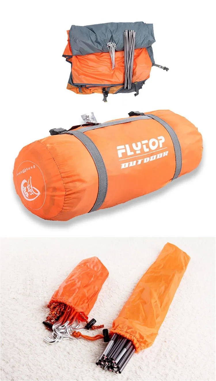 Tienda de campaña doble impermeable para exteriores