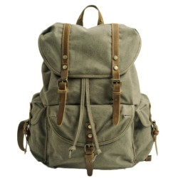 Bolsa de viaje de ocio de lona retro de gran capacidad