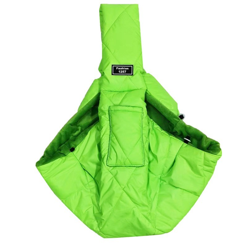 Mochila de invierno para mascotas, resistente al frío, cruzada y cálida para salir.