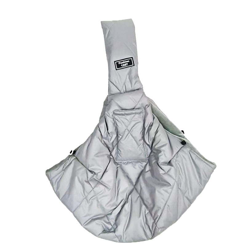 Mochila de invierno para mascotas, resistente al frío, cruzada y cálida para salir.