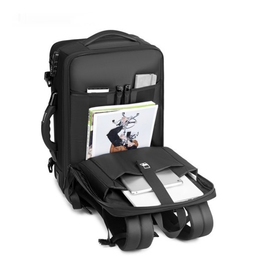 Mochila de compresión al vacío de gran capacidad, multifuncional, portátil, de tela Oxford, antirrobo, para viajes de negocios.