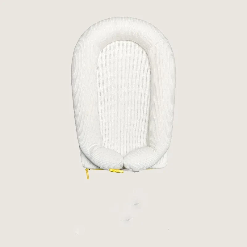 Nido de bebé de algodón orgánico, cama portátil en la cama