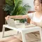 Mesa de cama pequeña, escritorio plegable portátil para dormitorio, mesa de descanso, mesa portátil móvil