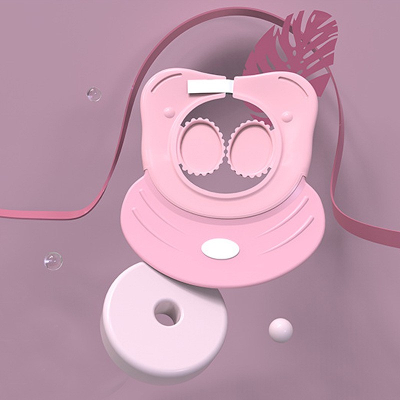 Gorro de champú impermeable con orejeras