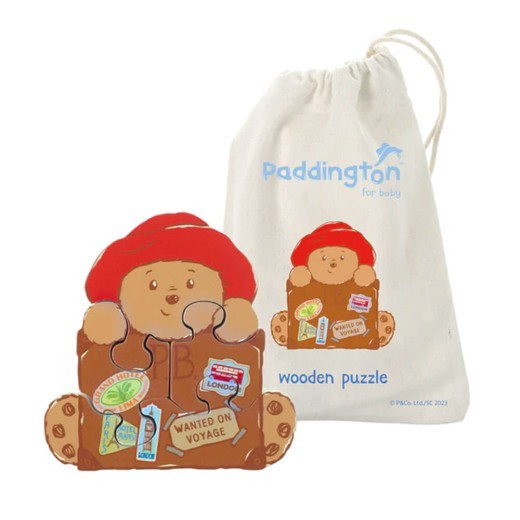 Puzzle de madera Paddington con maleta