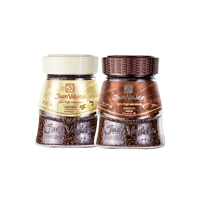 Combo Juan Valdez Chocolate, Canela y Vainilla Liofilizados Solubles - 95g