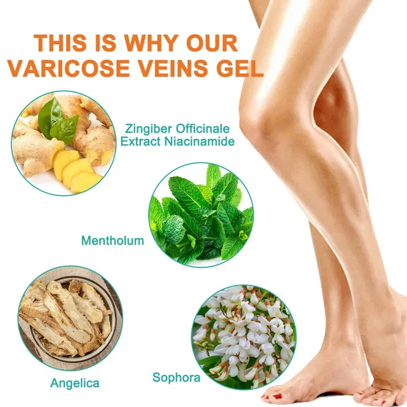 Crema en gel para venas, reparación y alivio de venas azules