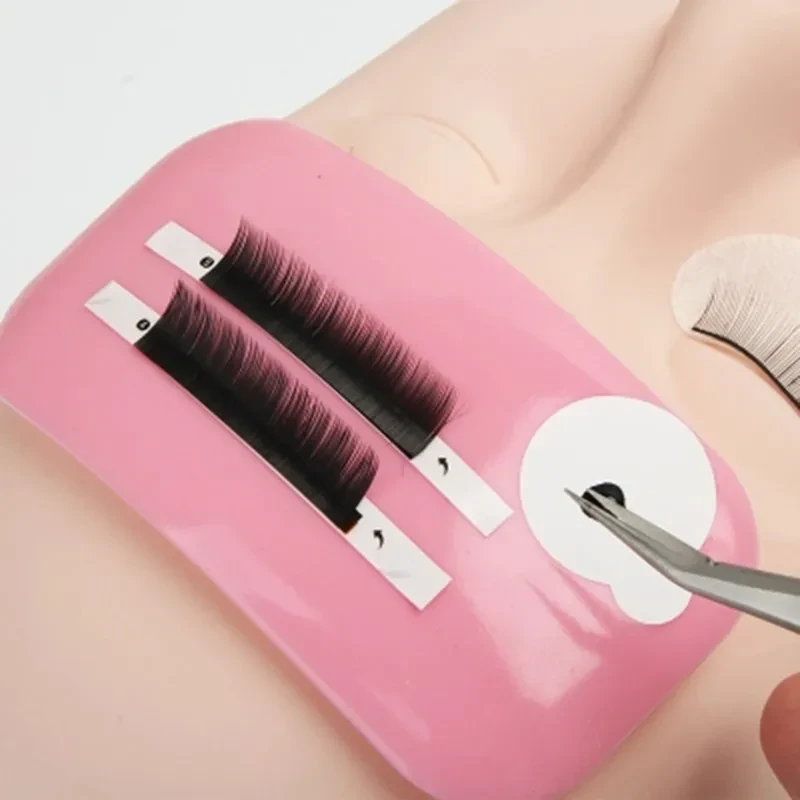 Adhesivo electrostático de silicona transparente para la frente