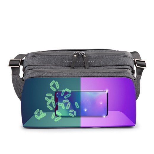 Bolsa de hombro multifuncional con esterilización UV