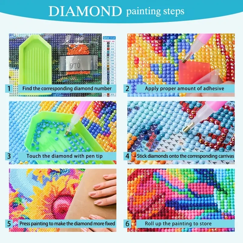 Kit de pintura de diamante 5D grande sin marco - Bola de cristal de manzana (40 x 40 cm)