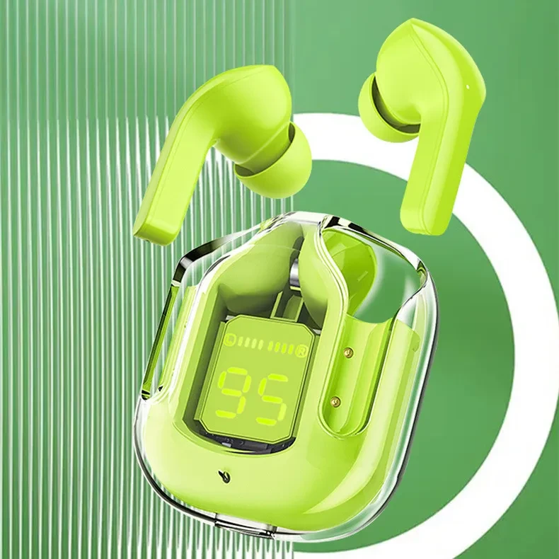 Mini auriculares inalámbricos Bluetooth transparentes