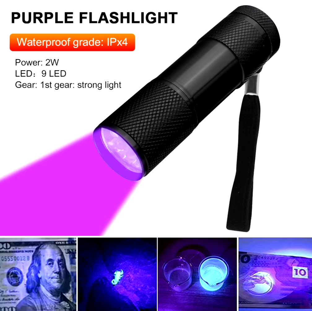 Lámpara de curado de resina UV de 9 W LEDq