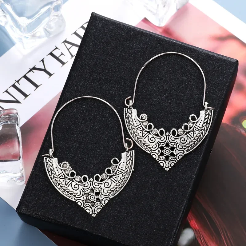 Pendientes étnicos bohemios