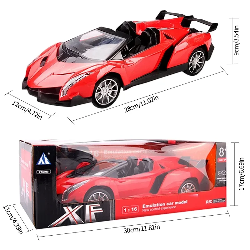 Coche de carreras de control remoto modelo 116