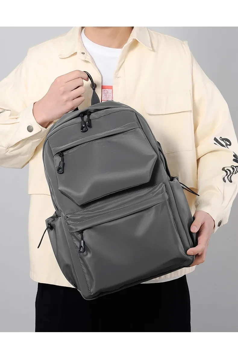 Mochila para estudiantes, mochila informal para hombre