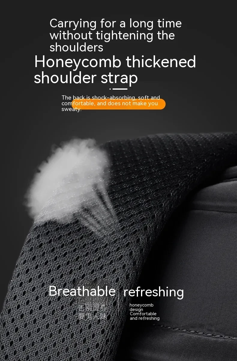 Mochila para estudiantes, mochila informal para hombre