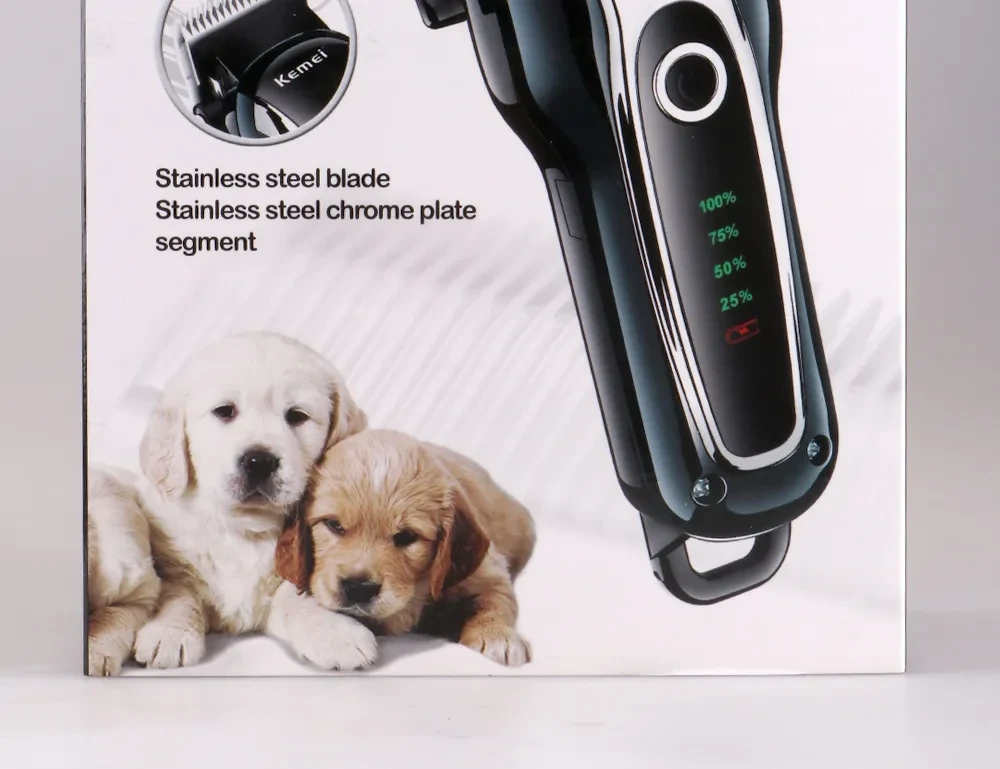 Kit de afinador y fader eléctrico para tijeras de mascotas