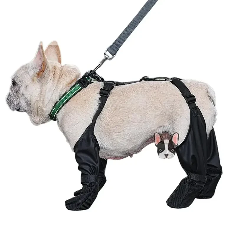 Zapatos impermeables para perros ajustables