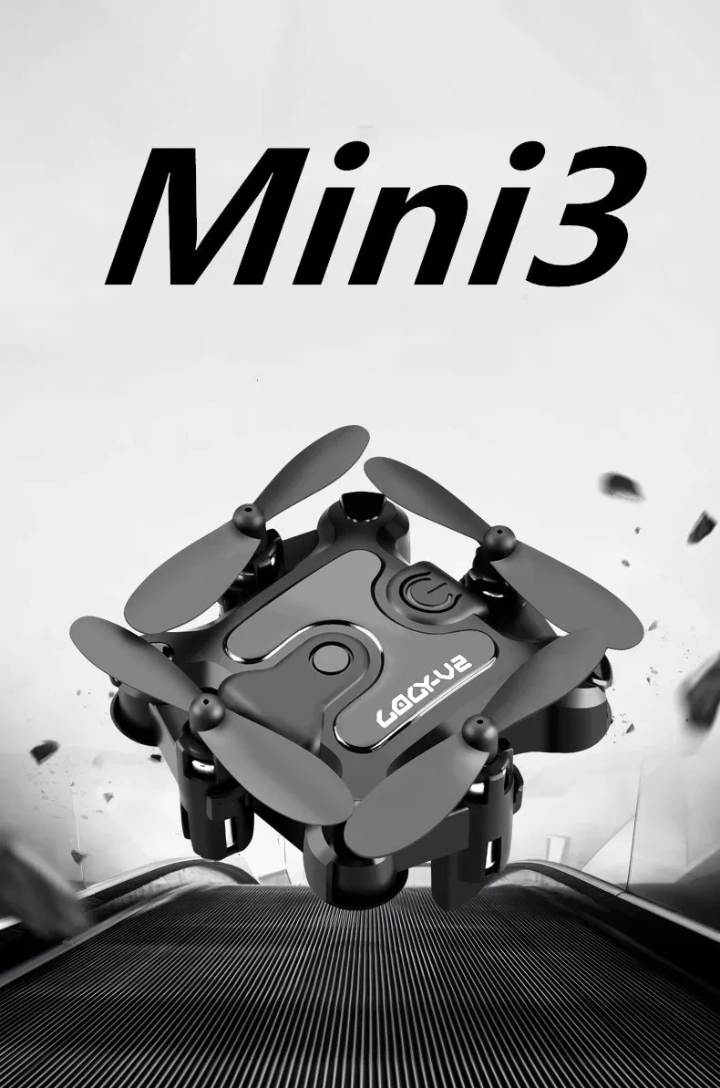 Mini dron plegable 4K
