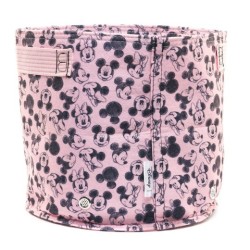 Tela Eco Pot: Mickey y Minnie Mouse Grande Rosa